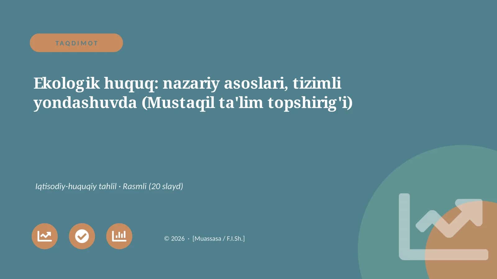 Ekologik huquq: nazariy asoslari, tizimli yondashuvda