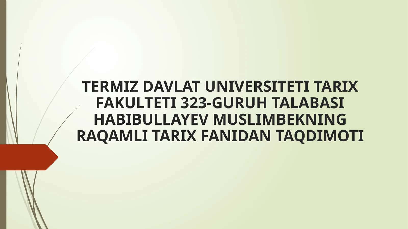 QISHLOQTARIXIVAETIMOLOGIYASI