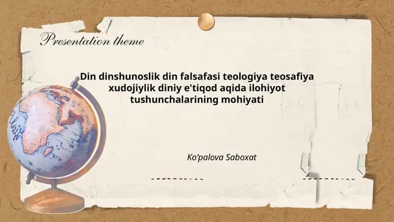 Din dinshunoslik din falsafasi