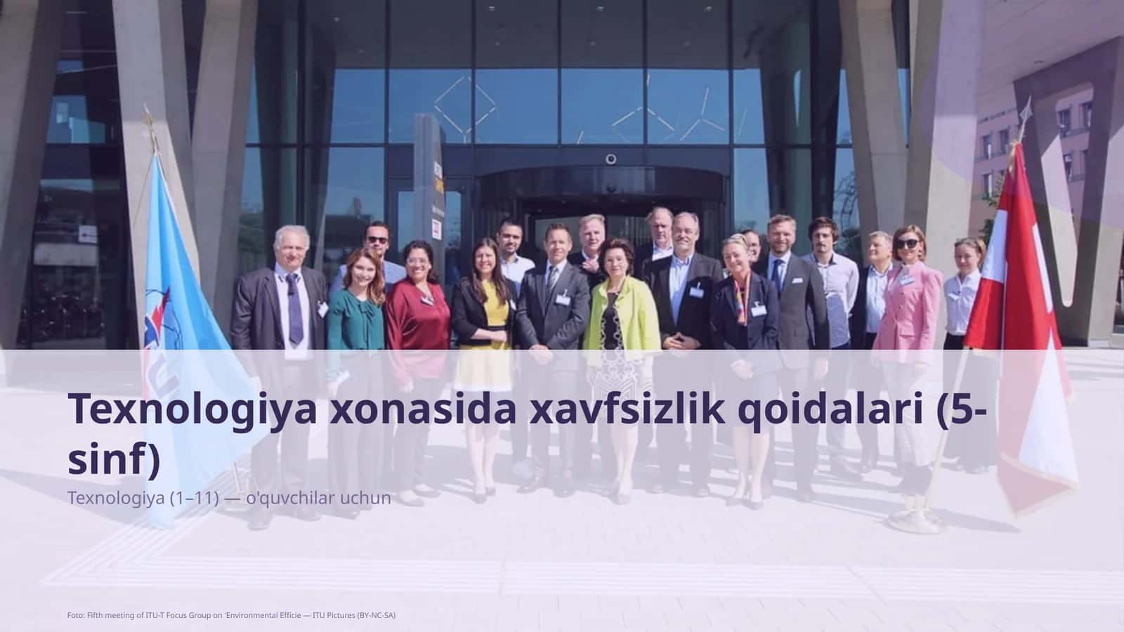 Texnologiya xonasida xavfsizlik qoidalari (5-sinf)