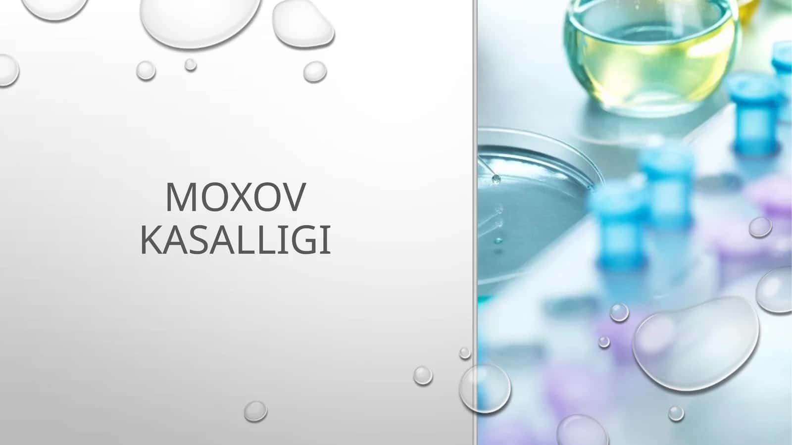 Moxov kasalligi