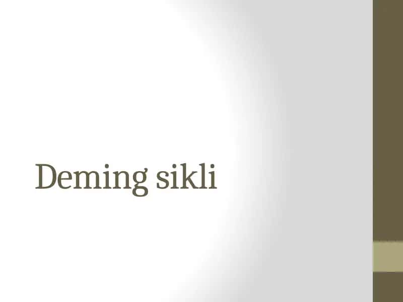 Deming tsikli