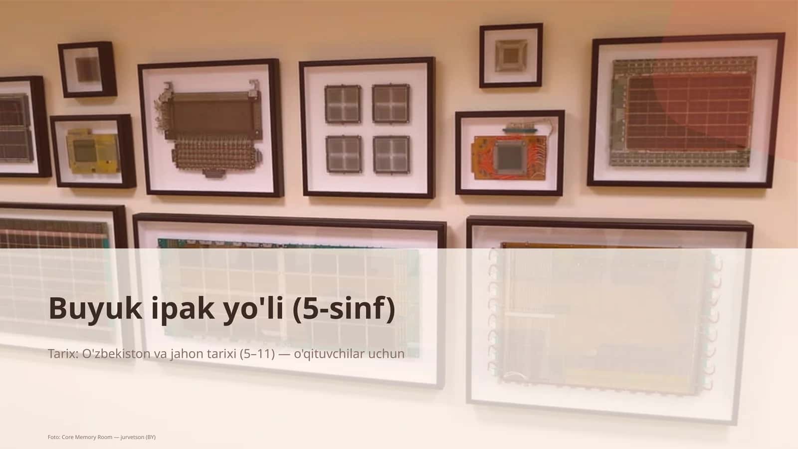 Buyuk ipak yo'li (5-sinf)