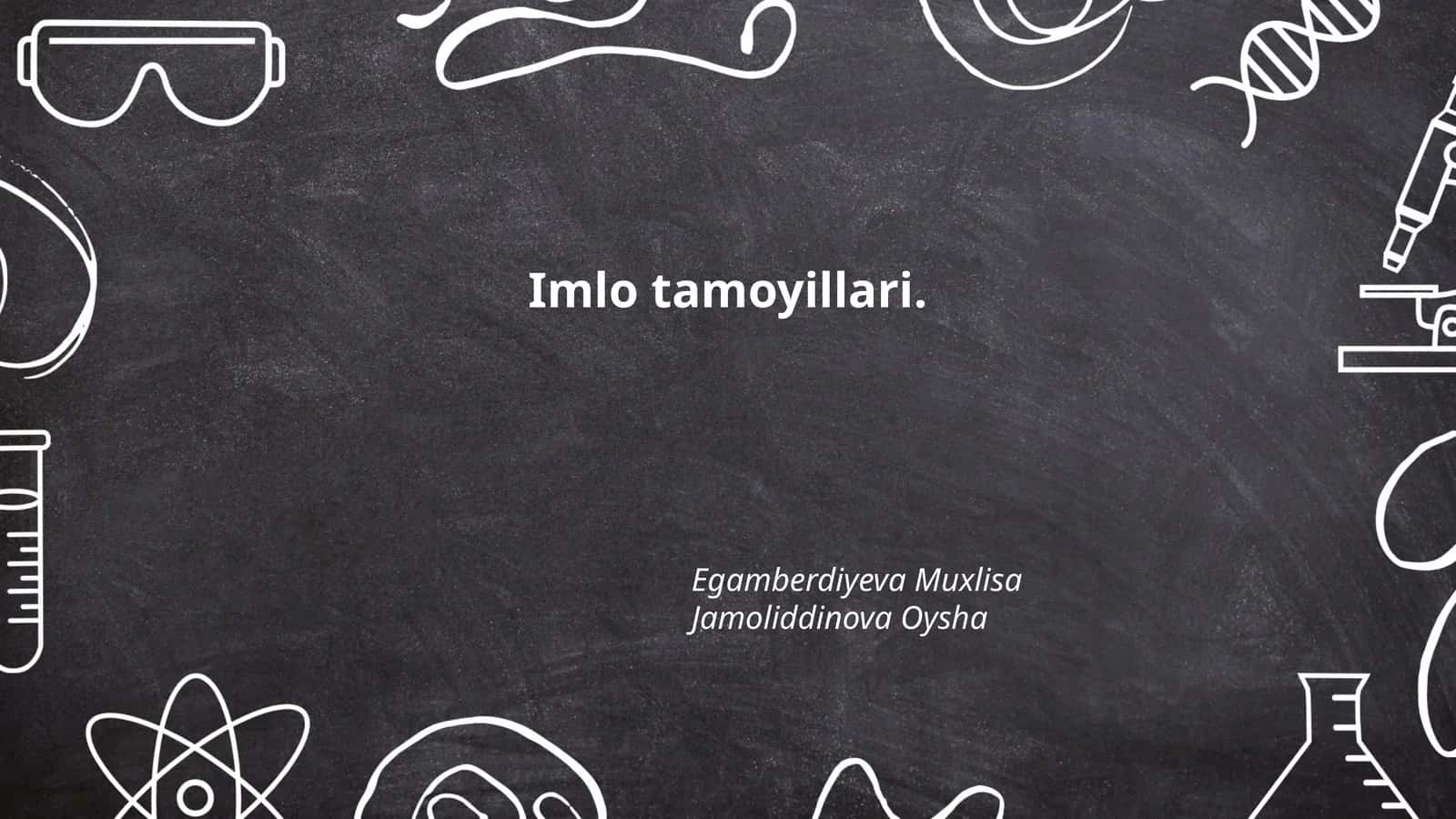 Imlo tamoyillari