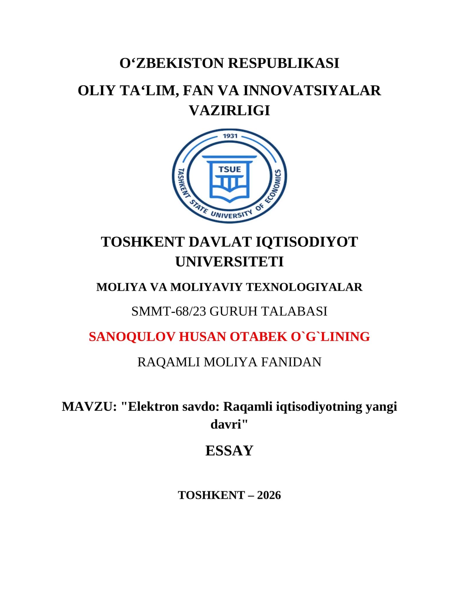 Elektron savdo: Raqamli iqtisodiyotning yangi davri