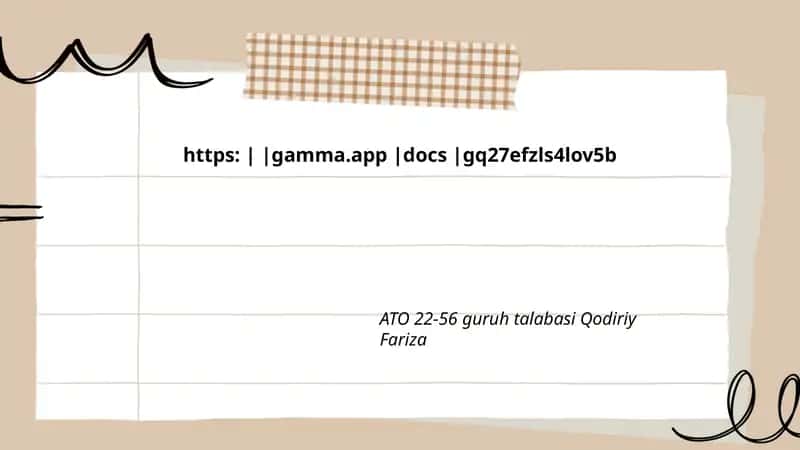 Gamma.app-ga kirish va hisob yaratish