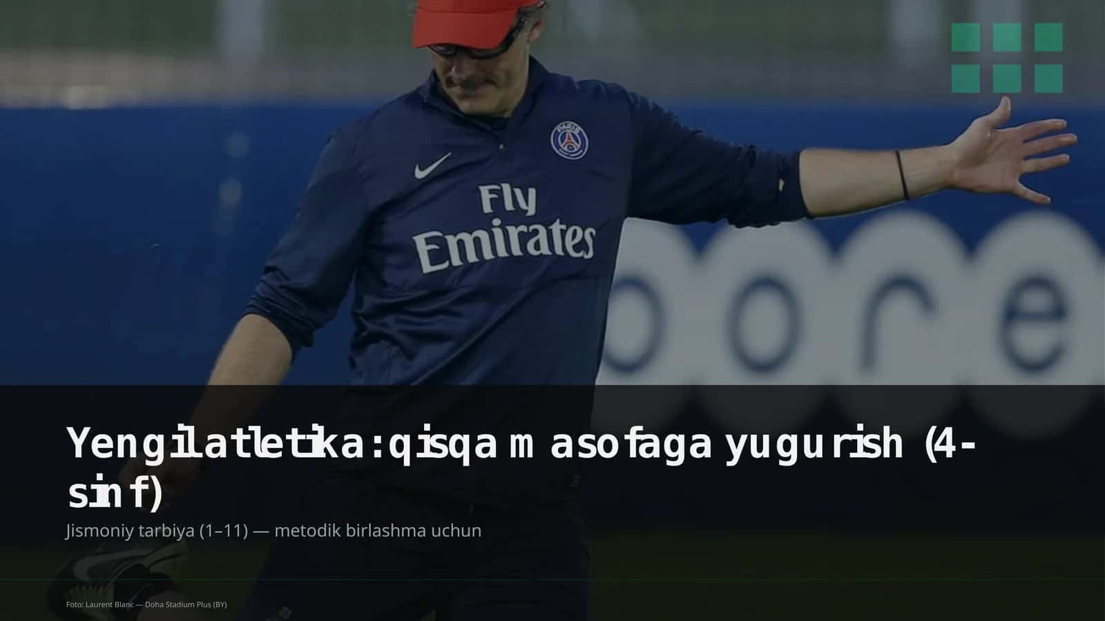 Yengil atletika: qisqa masofaga yugurish (4-sinf)