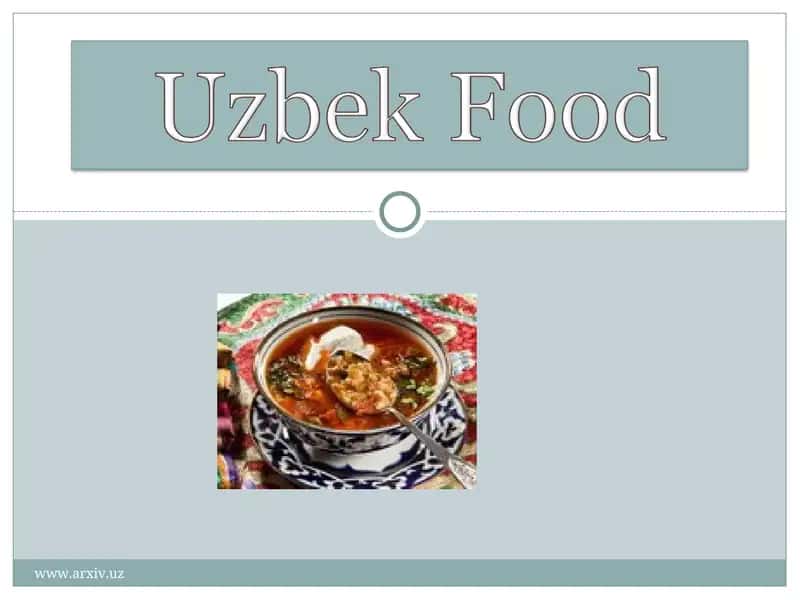 Uzbek Food Recipes