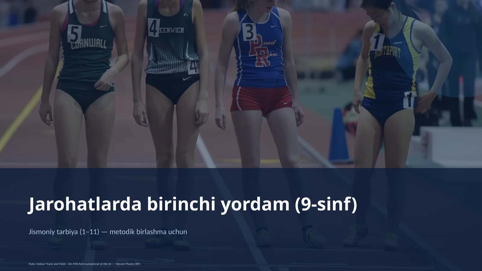 Jarohatlarda birinchi yordam (9-sinf)