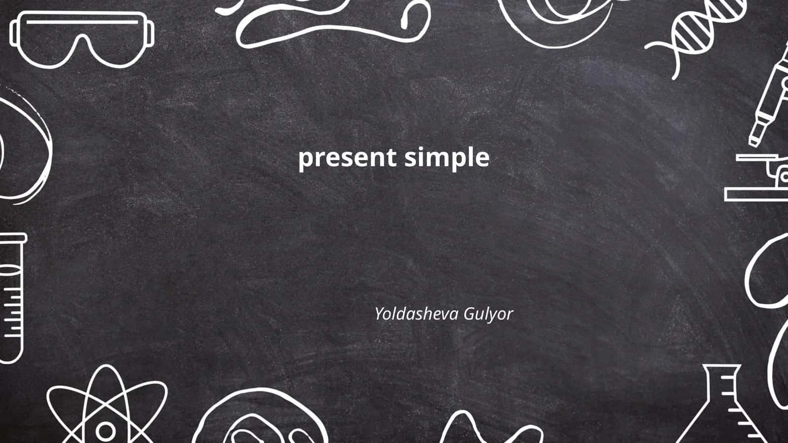 present simple