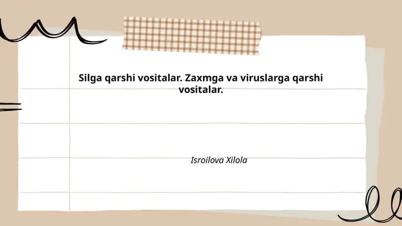 Silga qarshi vositalar