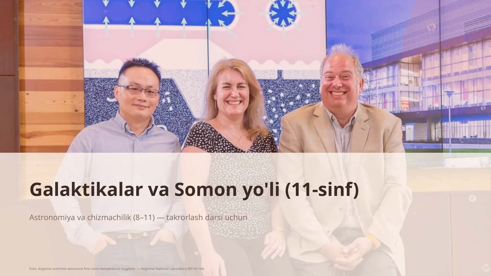 Galaktikalar va Somon yo'li (11-sinf)