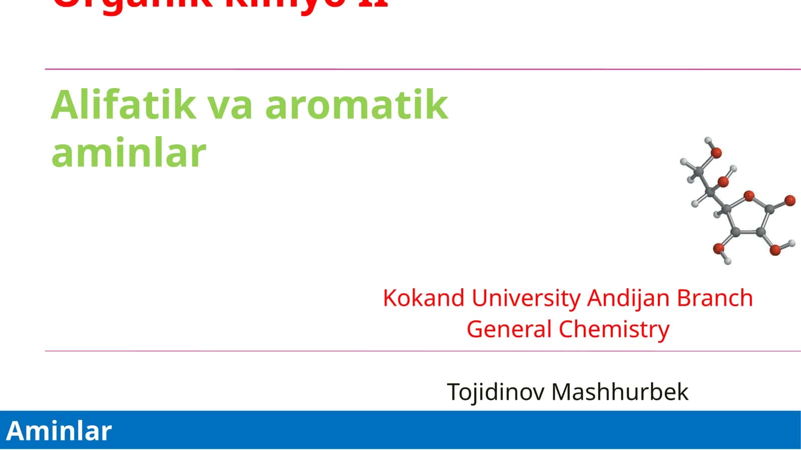 OrganikkimyoII