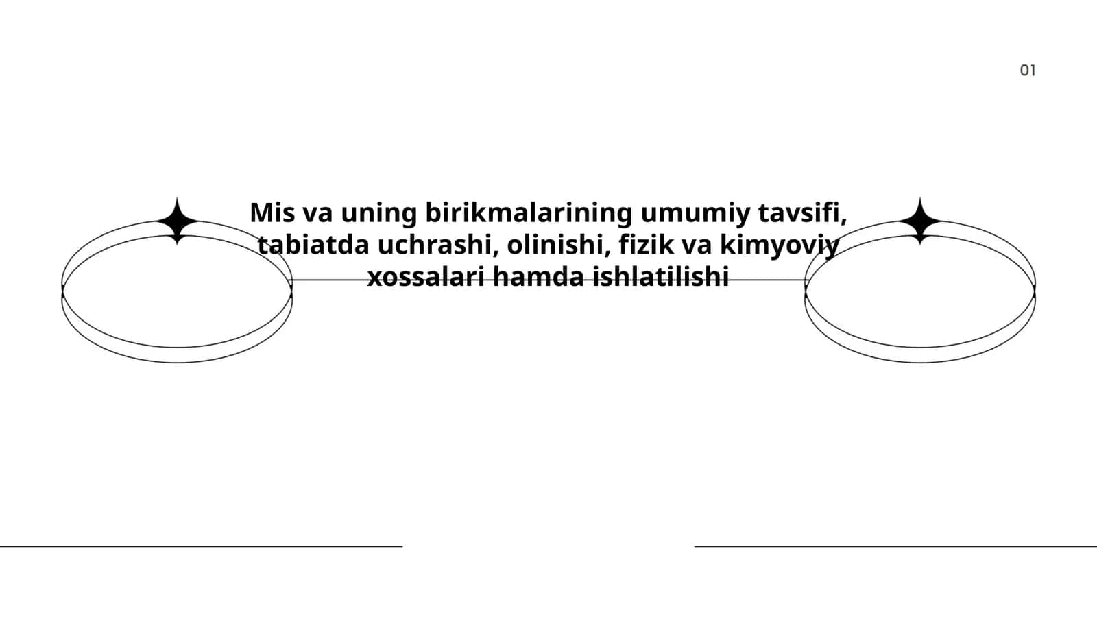 Mis va uning birikmalarining umumiy tavsifi