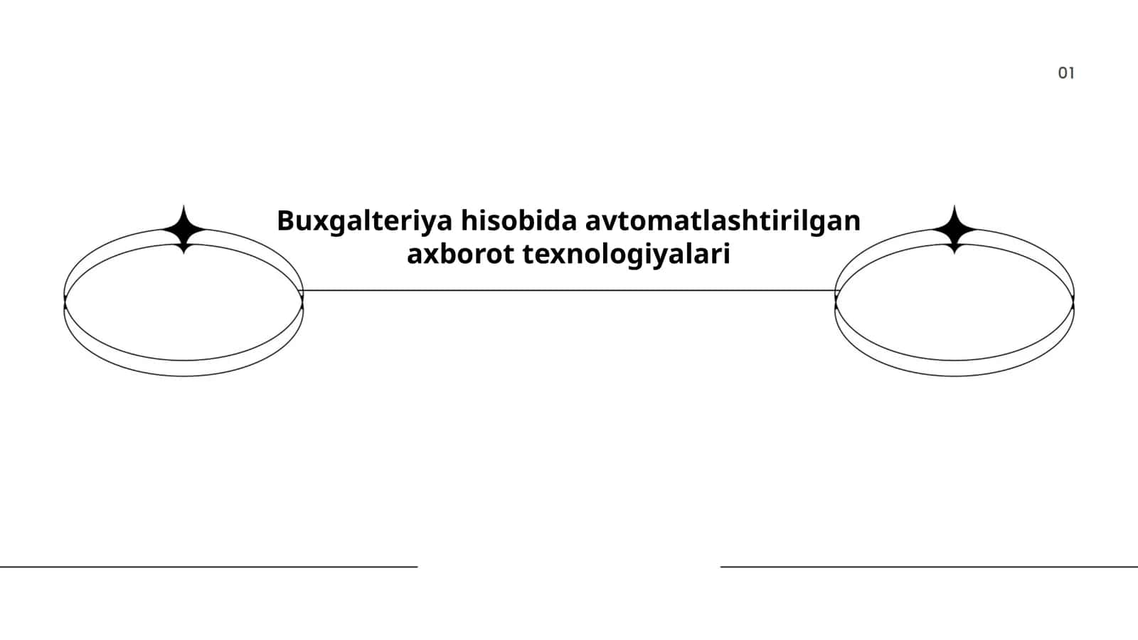 Avtomatlashtirilgan buxgalteriya axborot tizimlari