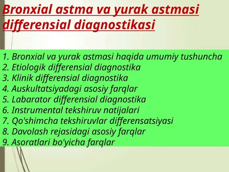 BRONXIAL ASTMA