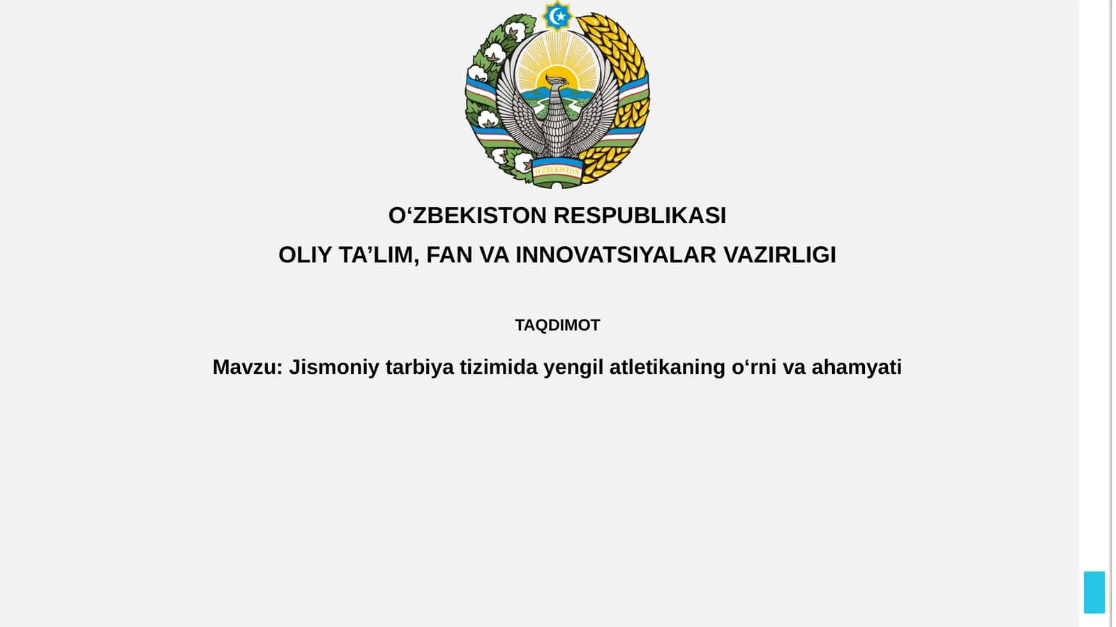 Yengil atletika: jismoniy, psixologik va ijtimoiy foydalari