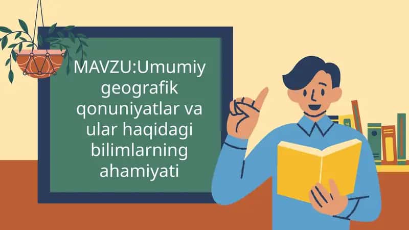 Geografiya va Geografik qonuniyatlar