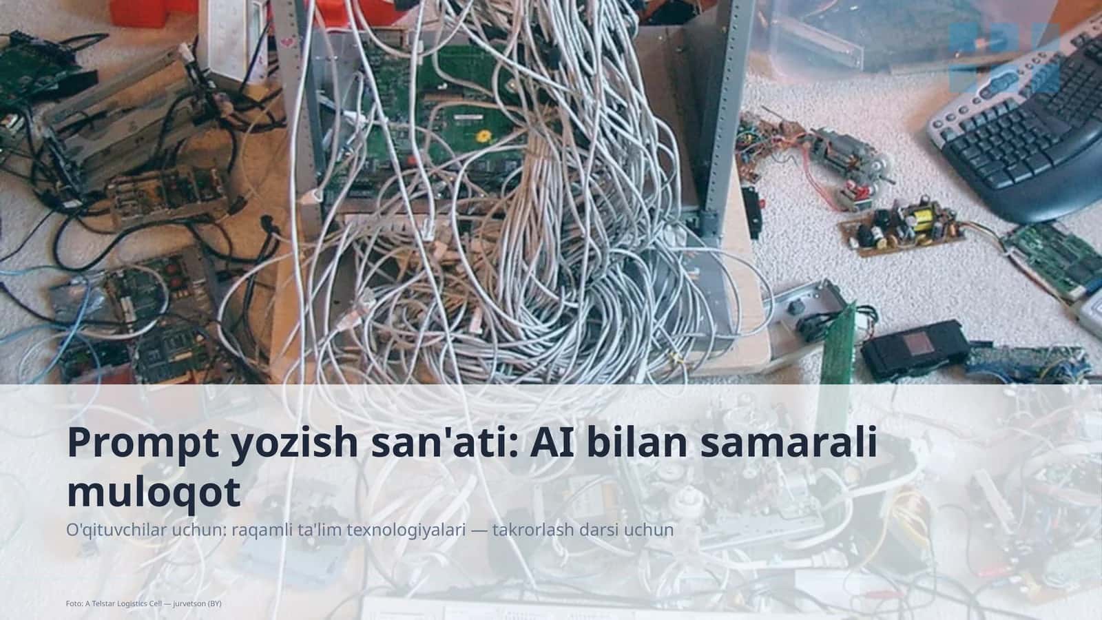 Prompt yozish san'ati: AI bilan samarali muloqot