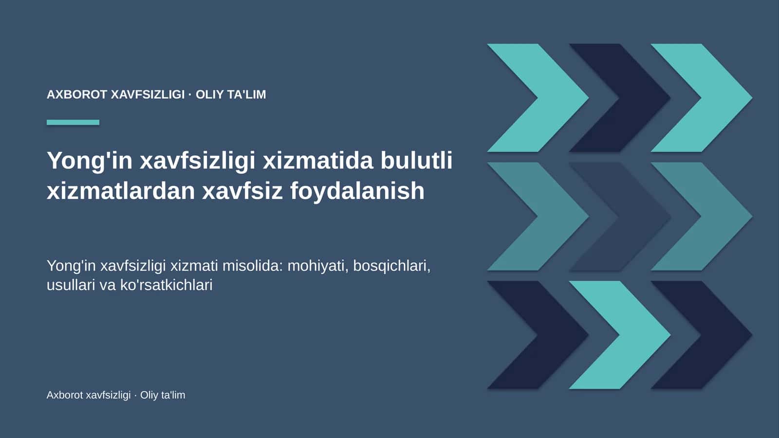 yong'in xavfsizligi xizmatida bulutli xizmatlardan xavfsiz foydalanish 4093