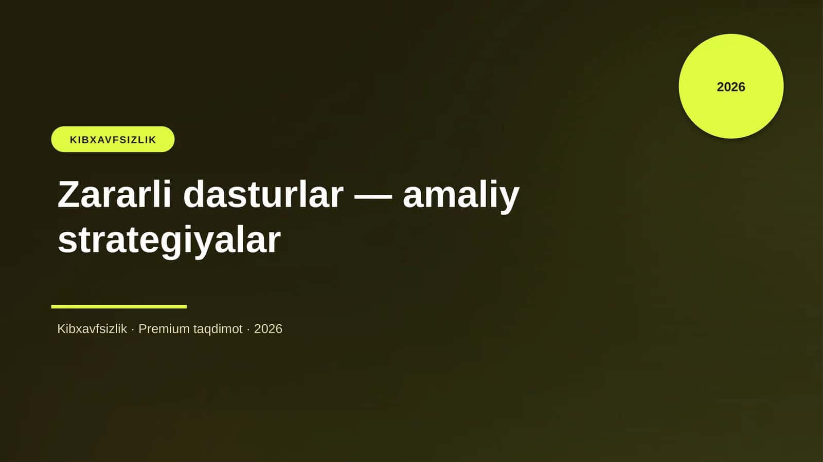 KIBXAVFSIZLIK