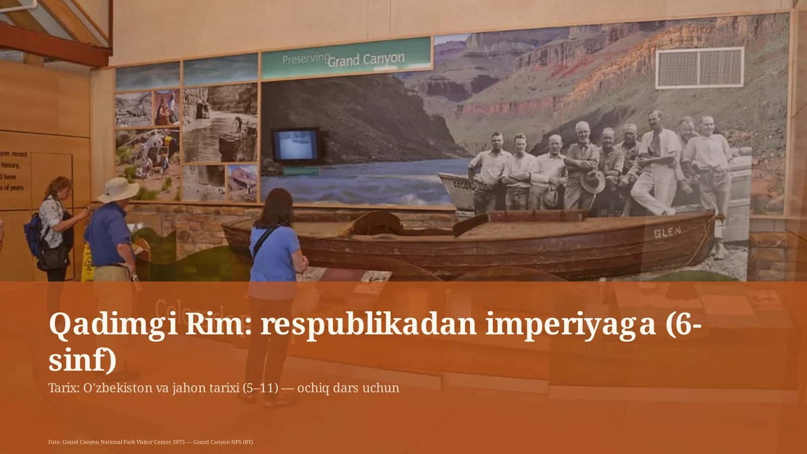 Qadimgi Rim: respublikadan imperiyaga (6-sinf)