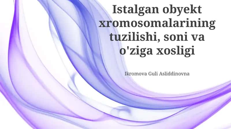 Xromosomalar anomaliyalari