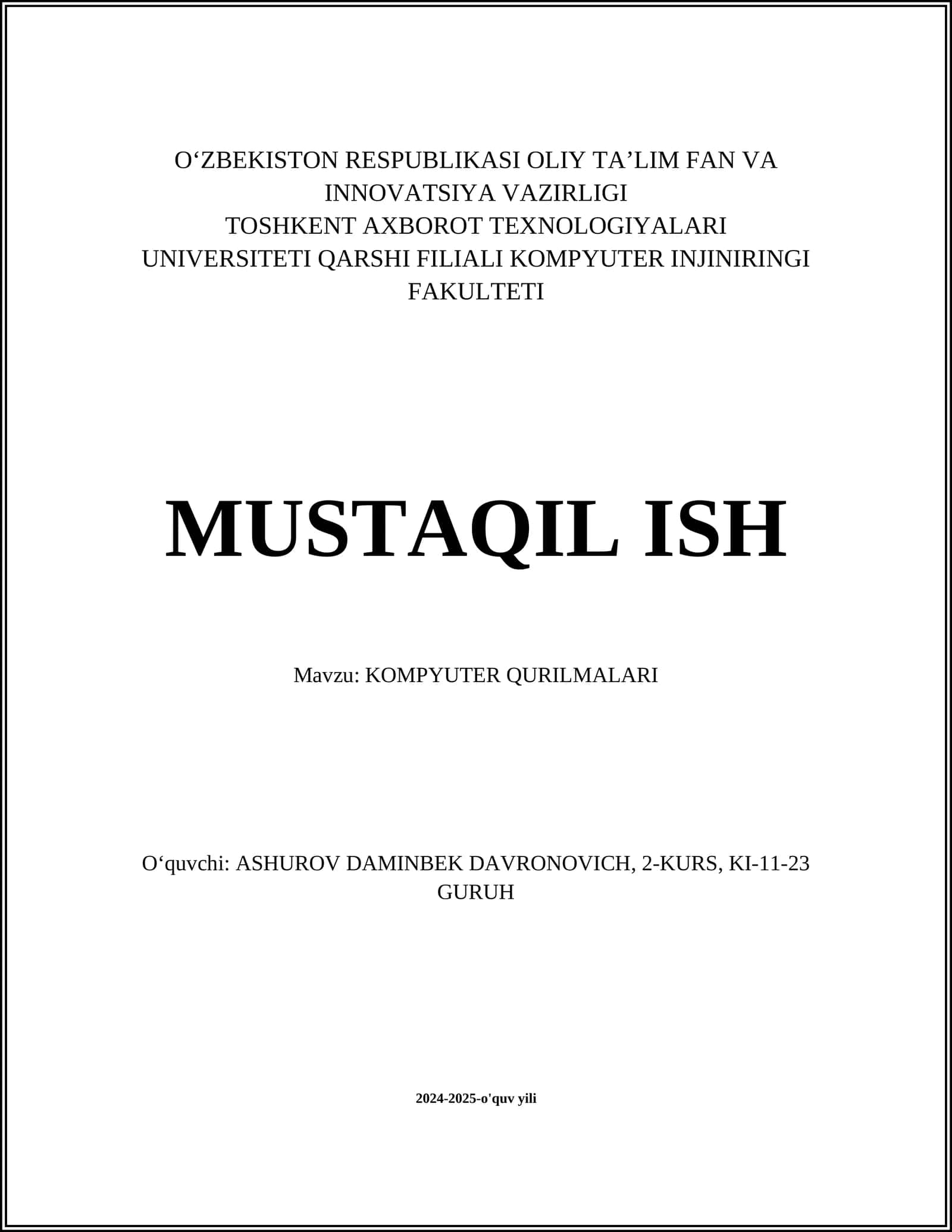 Kompyuter protsessorlari