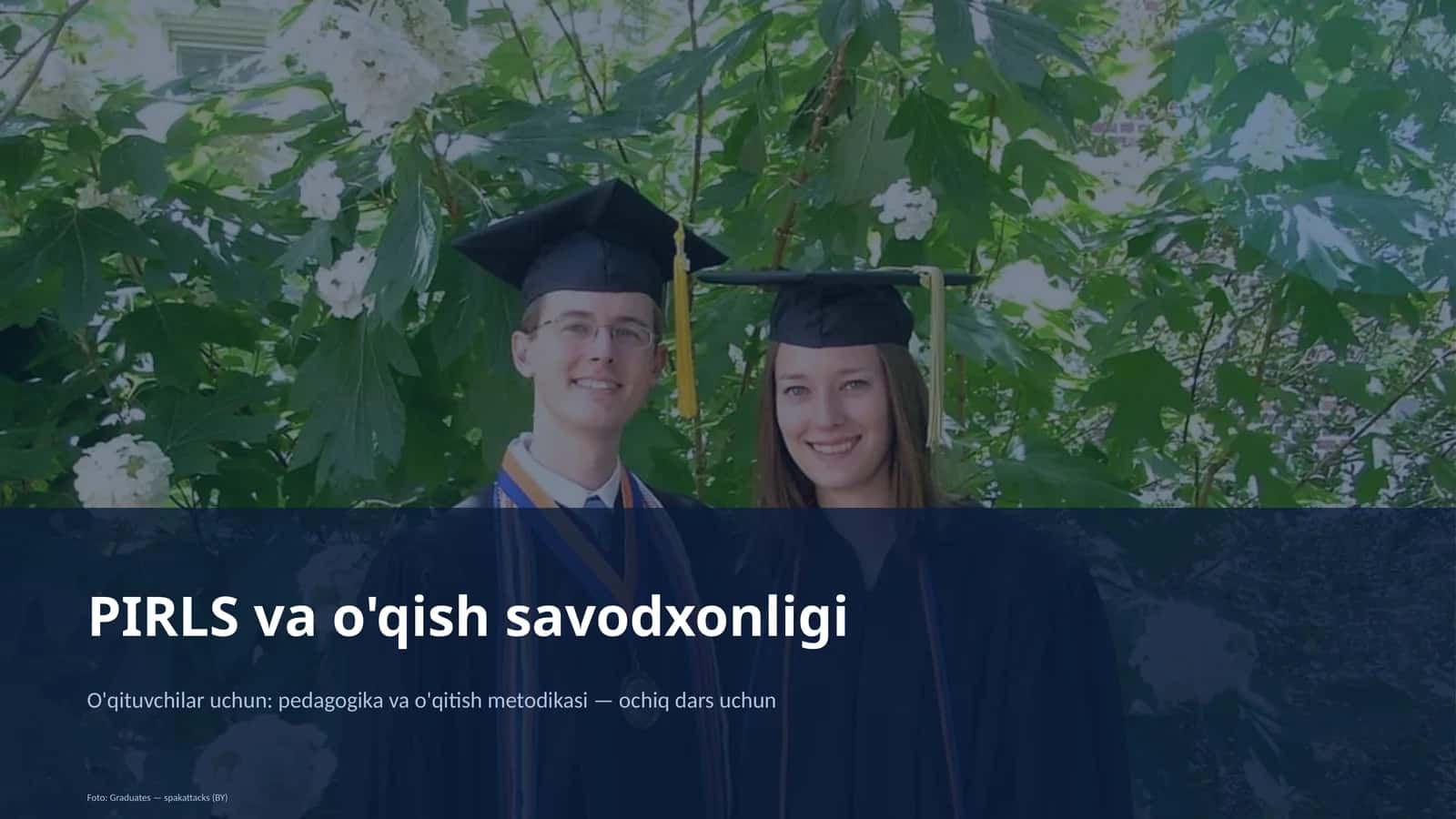 PIRLS va o'qish savodxonligi