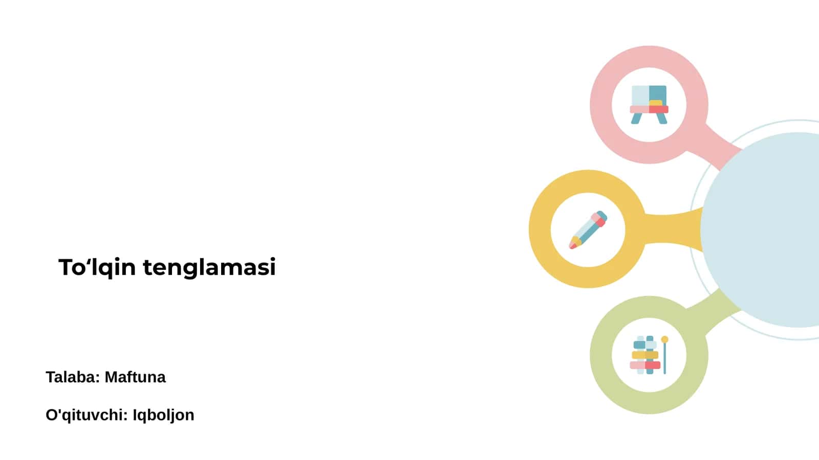 Toʻlqin tenglamasi