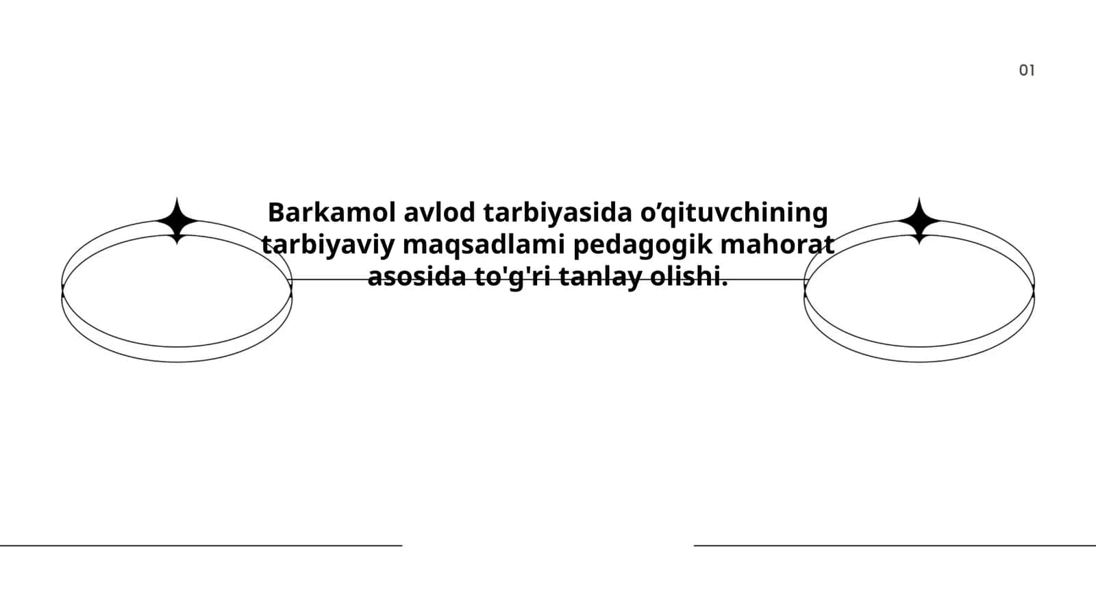 Barkamol avlod tarbiyasida o’qituvchining tarbiyaviy maqsadlami pedagogik mahorat asosida to'g'ri tanlay olishi