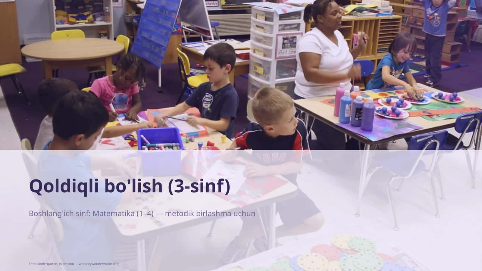 Qoldiqli bo'lish (3-sinf)
