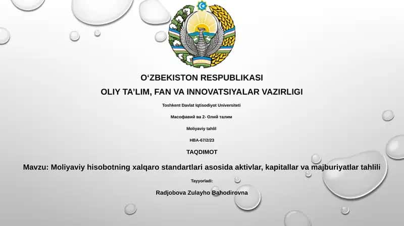 Moliyaviy tahlil