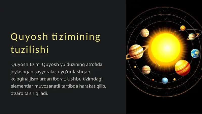 Quyosh tizimi
