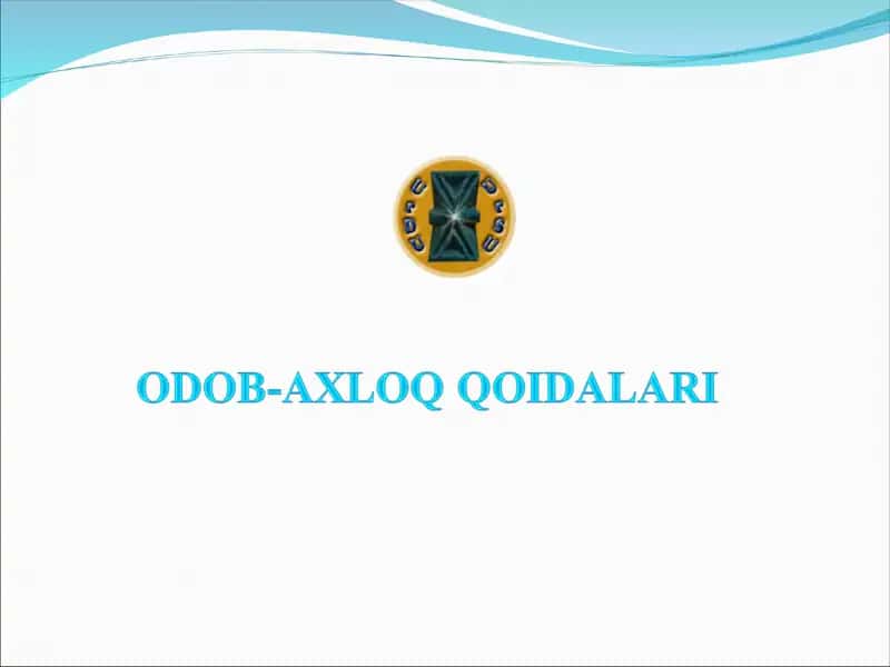 ODOB-AXLOQ QOIDALARI,ODOB-AXLOQ QOIDALARINING TARKIBIY TUZILISHI
