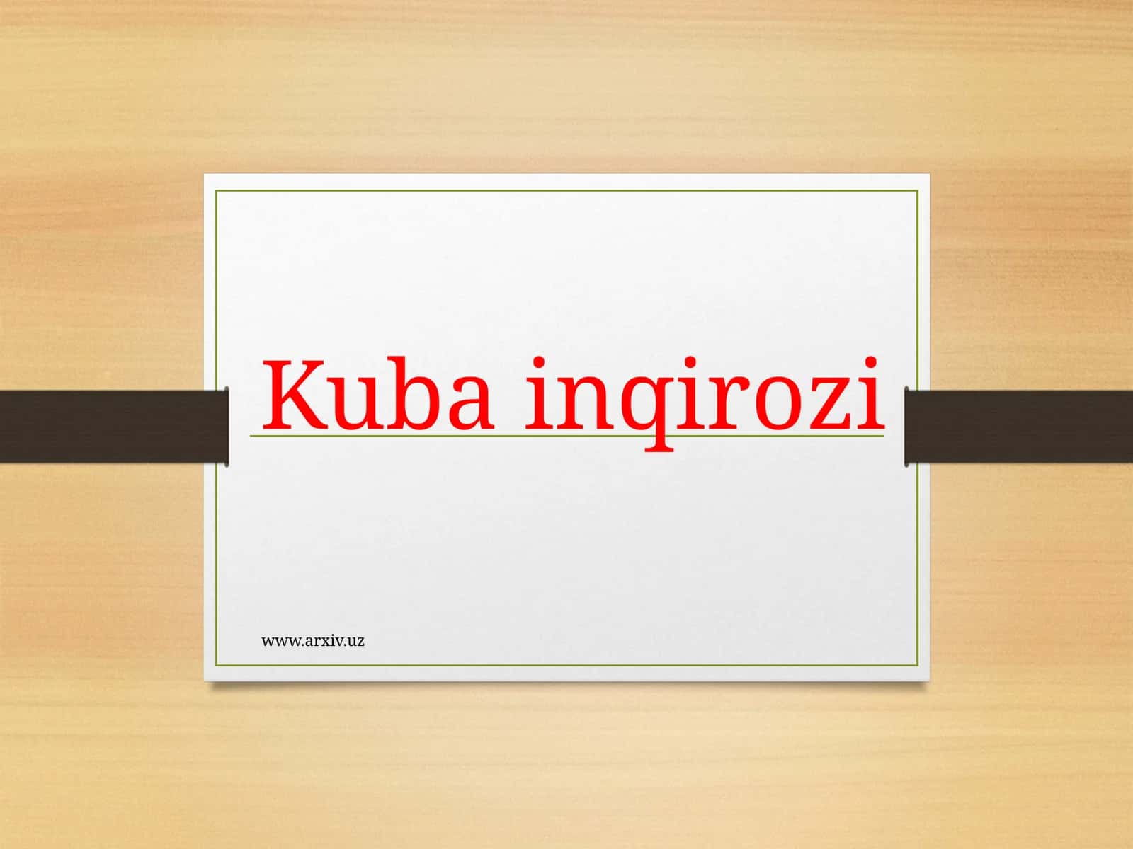 Kuba inqirozi