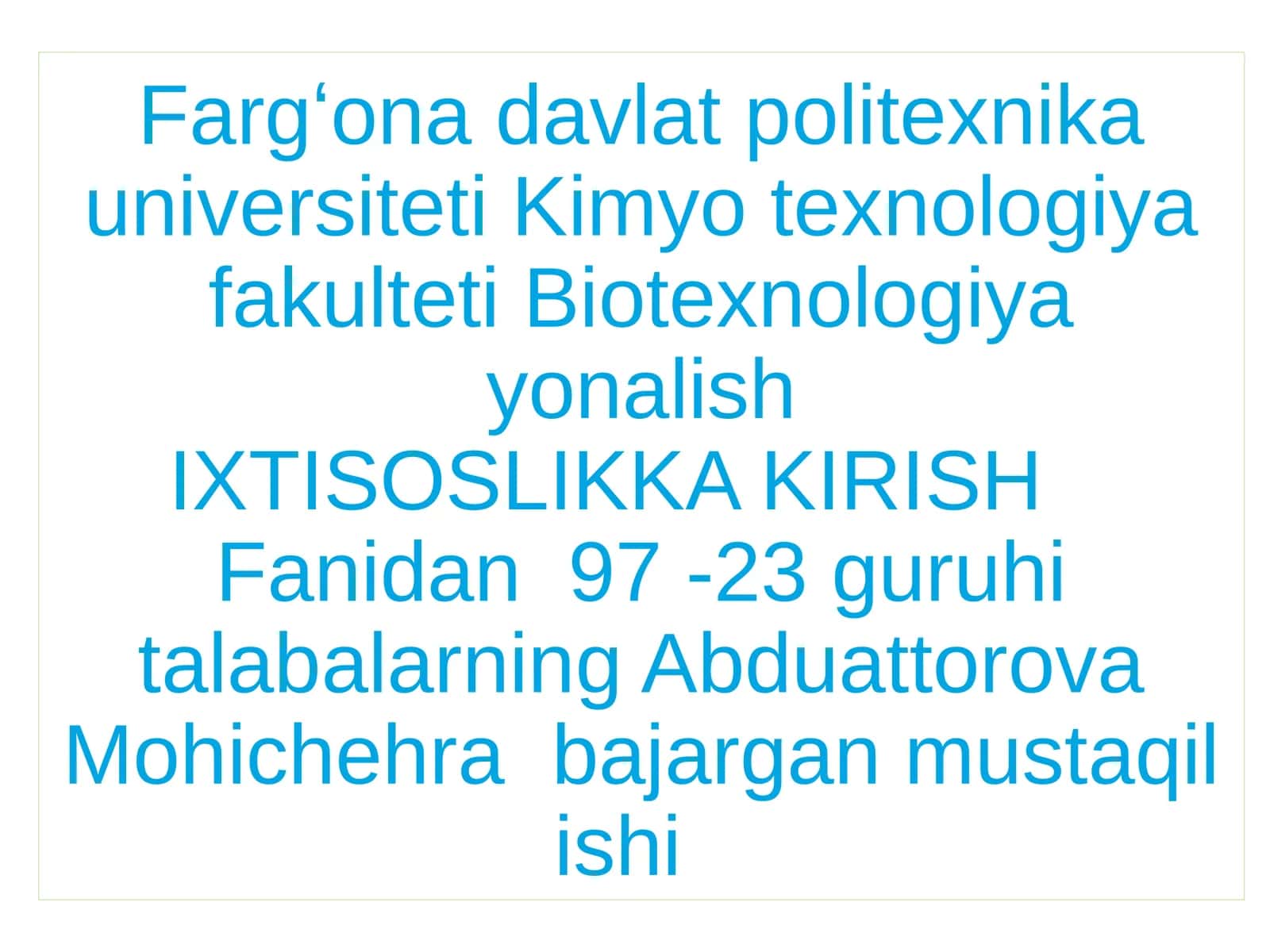 Sanoat mikrobiologiyasi va biotexnologiya tarixi
