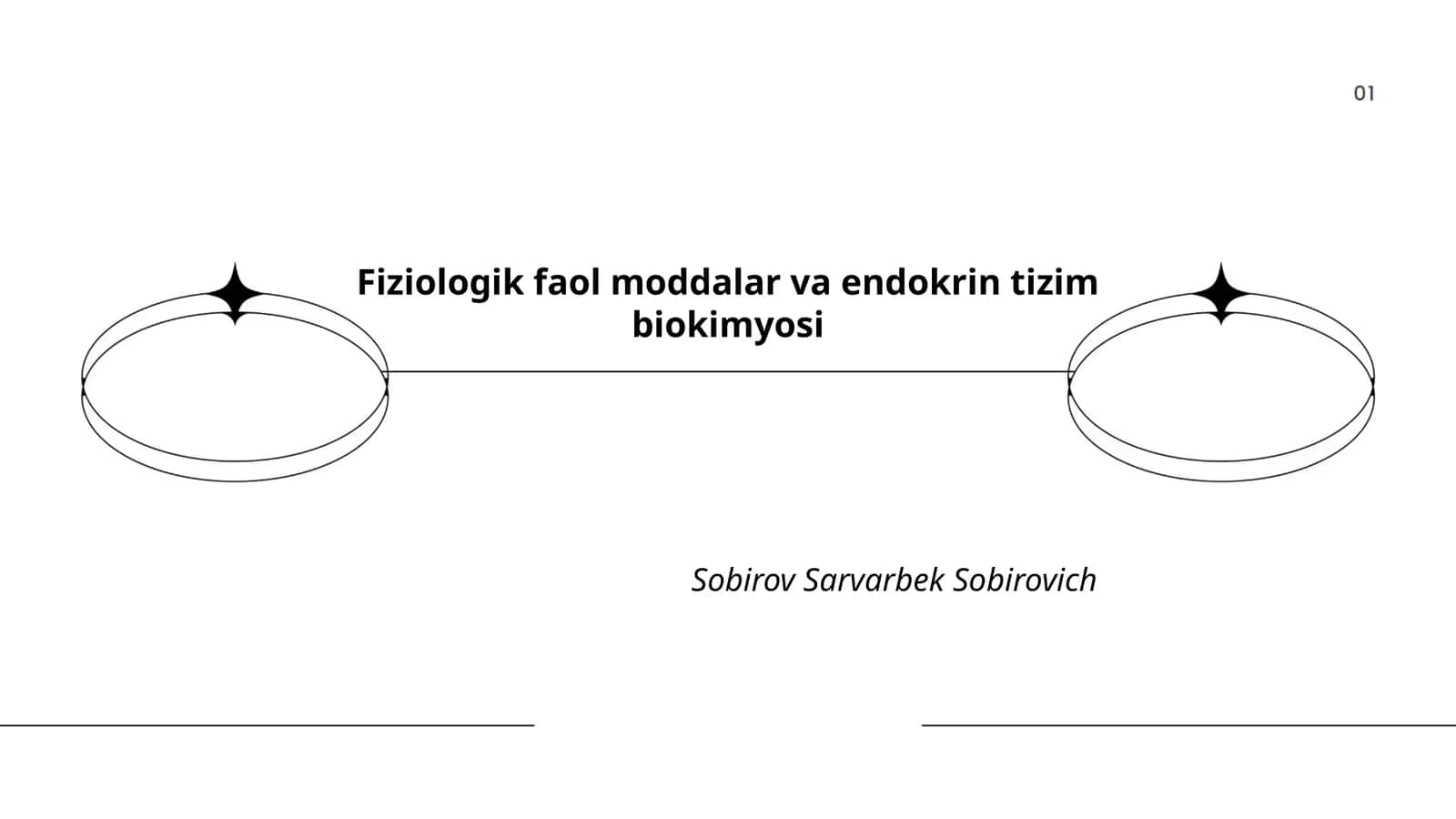 Fiziologik faol moddalar va endokrin tizim biokimyosi