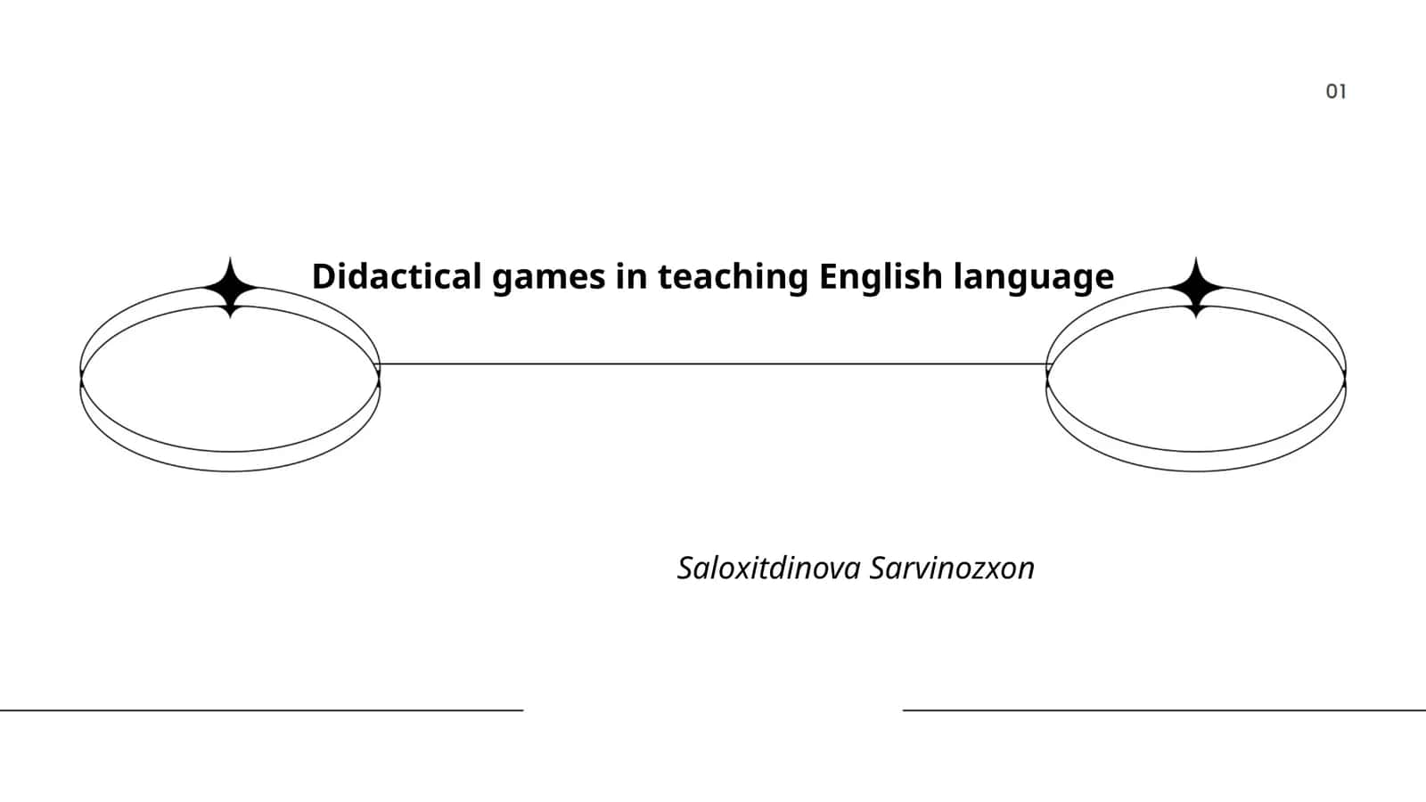 Didactical games in teaching English language