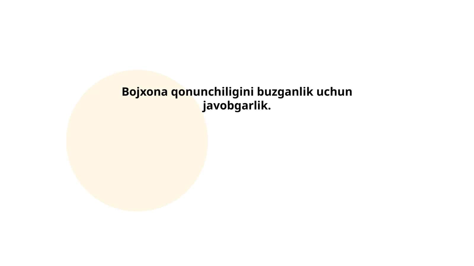 Bojxona qonunchiligini buzish bilan bog‘liq javobgarlik