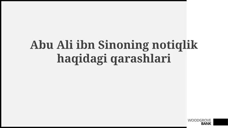 Ibn Sinoning ritorika ta'limi va amaliyoti