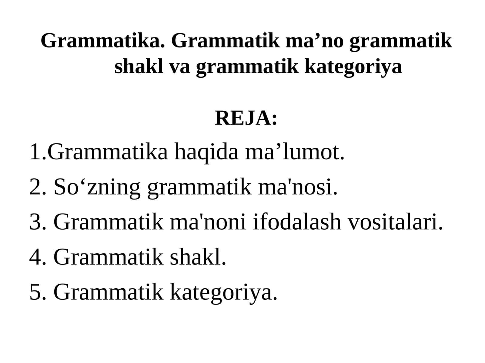 Ona tili