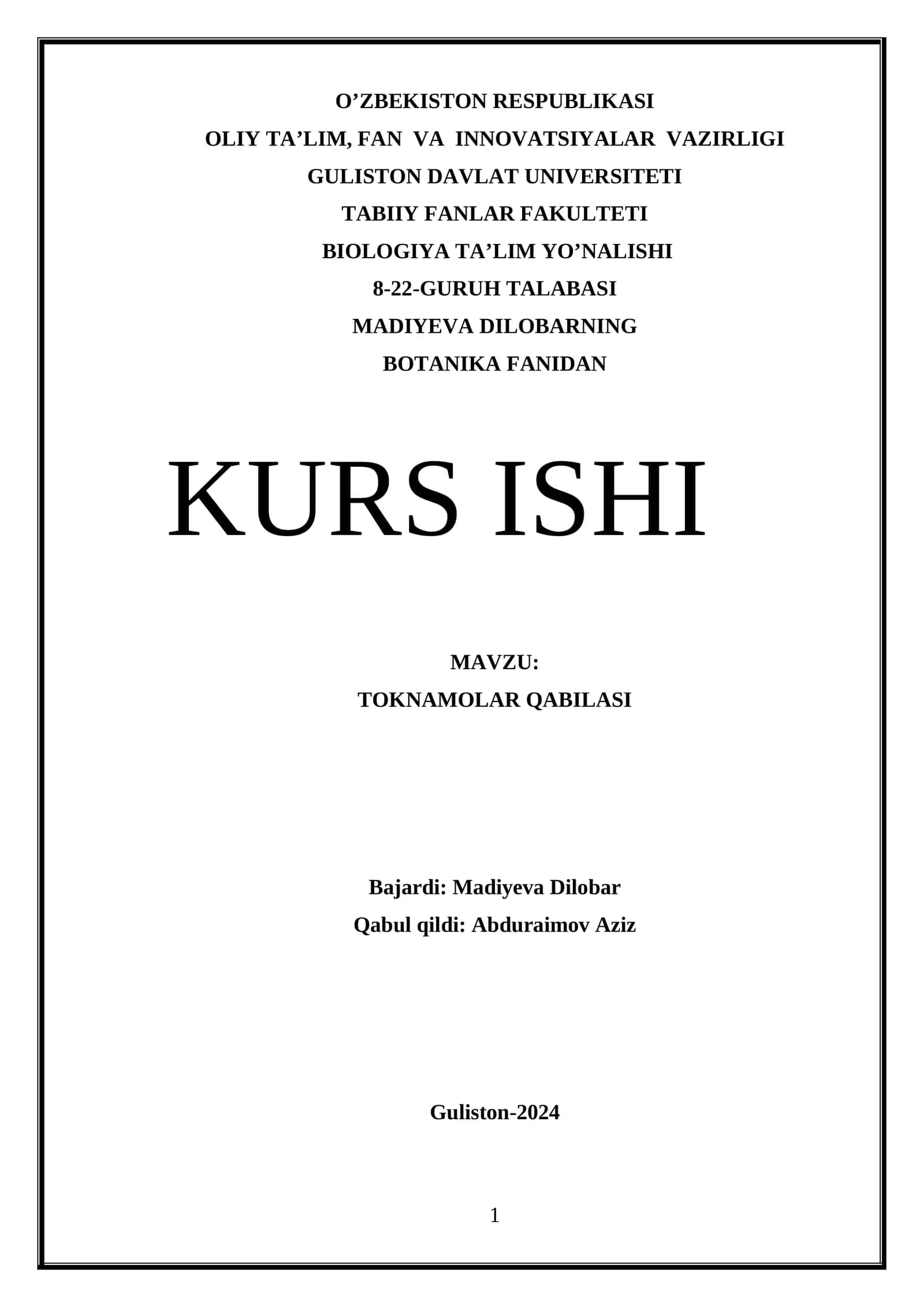 TOKNAMOLAR QABILASI