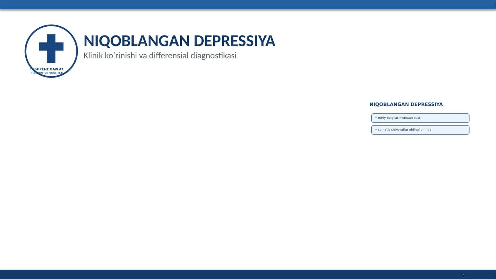 Niqoblangan depressiya