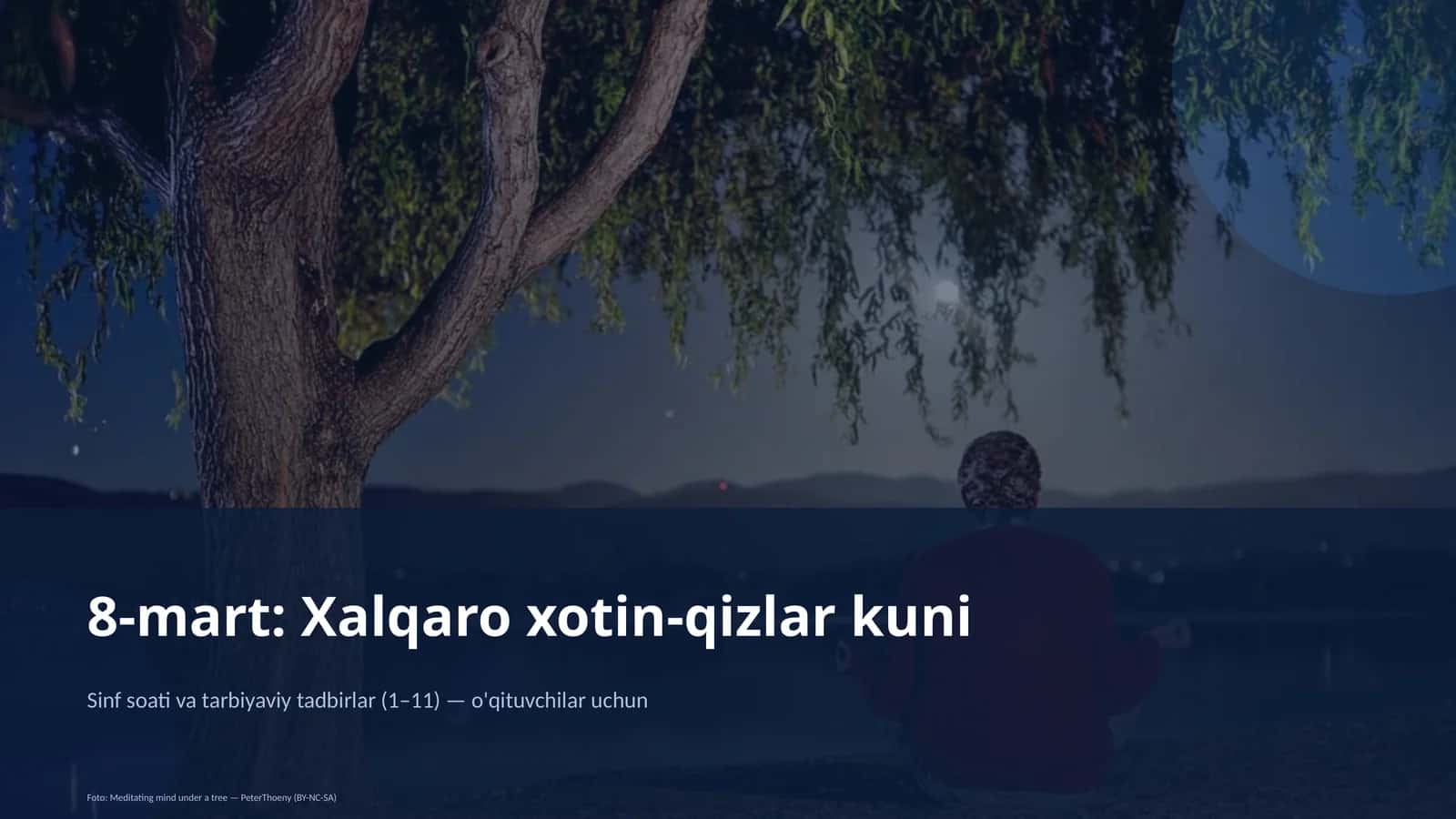 8-mart: Xalqaro xotin-qizlar kuni