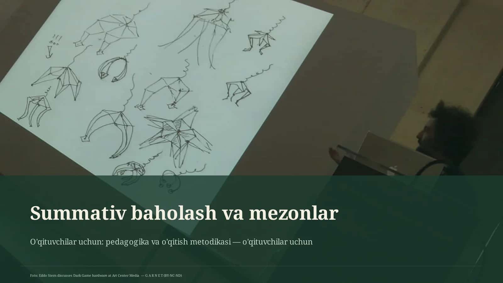 Summativ baholash va mezonlar