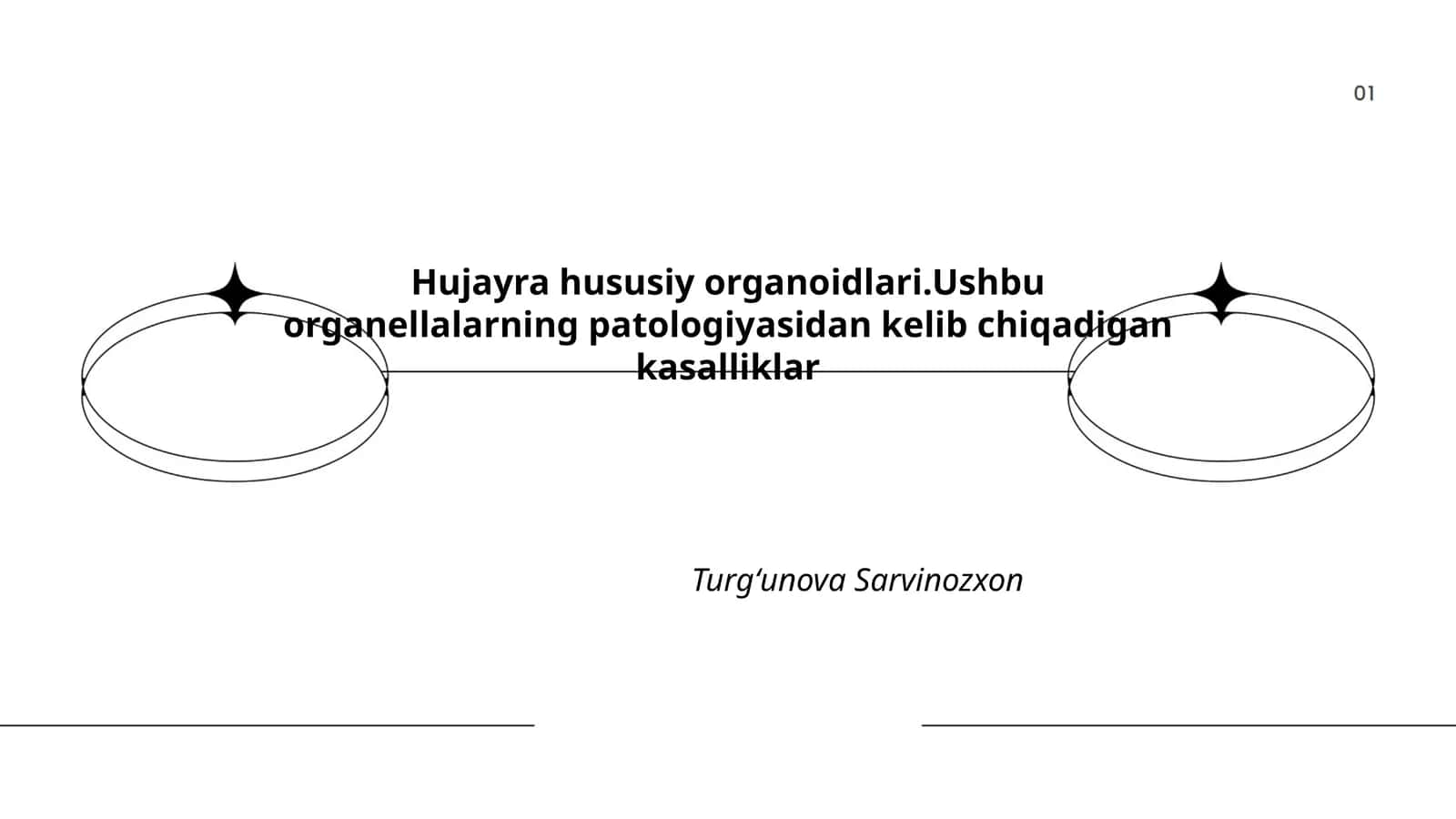 Hujayra hususiy organoidlari.Ushbu organellalarning patologiyasidan kelib chiqadigan kasalliklar