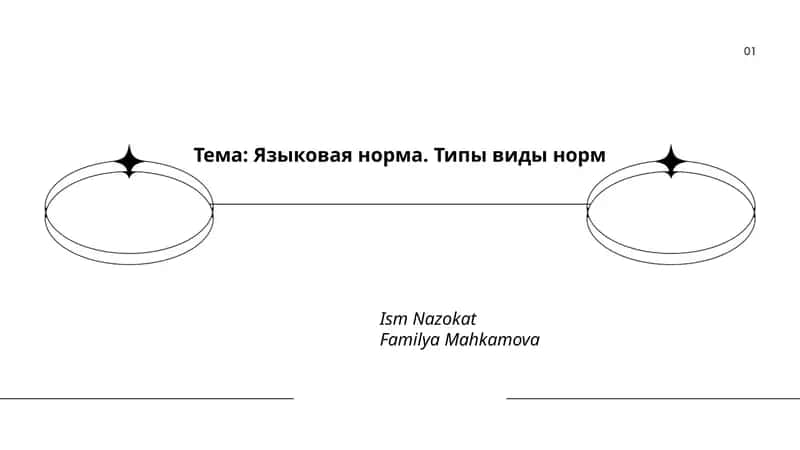 Языковая норма. Типы виды норм