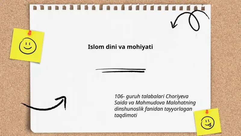 Islom dini va mohiyati