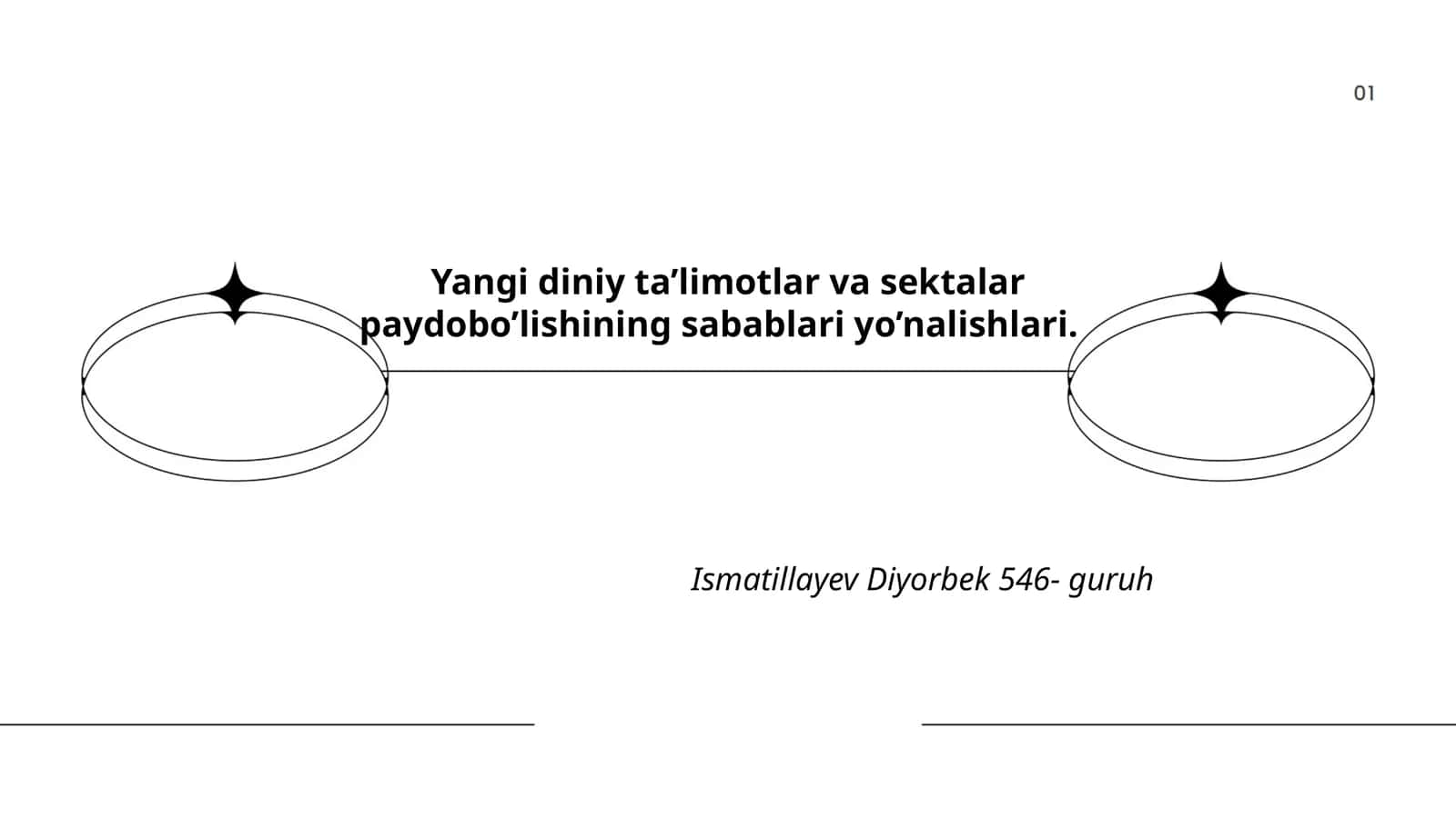 Yangi diniy ta’limotlar va sektalar paydobo’lishining sabablari yo’nalishlari